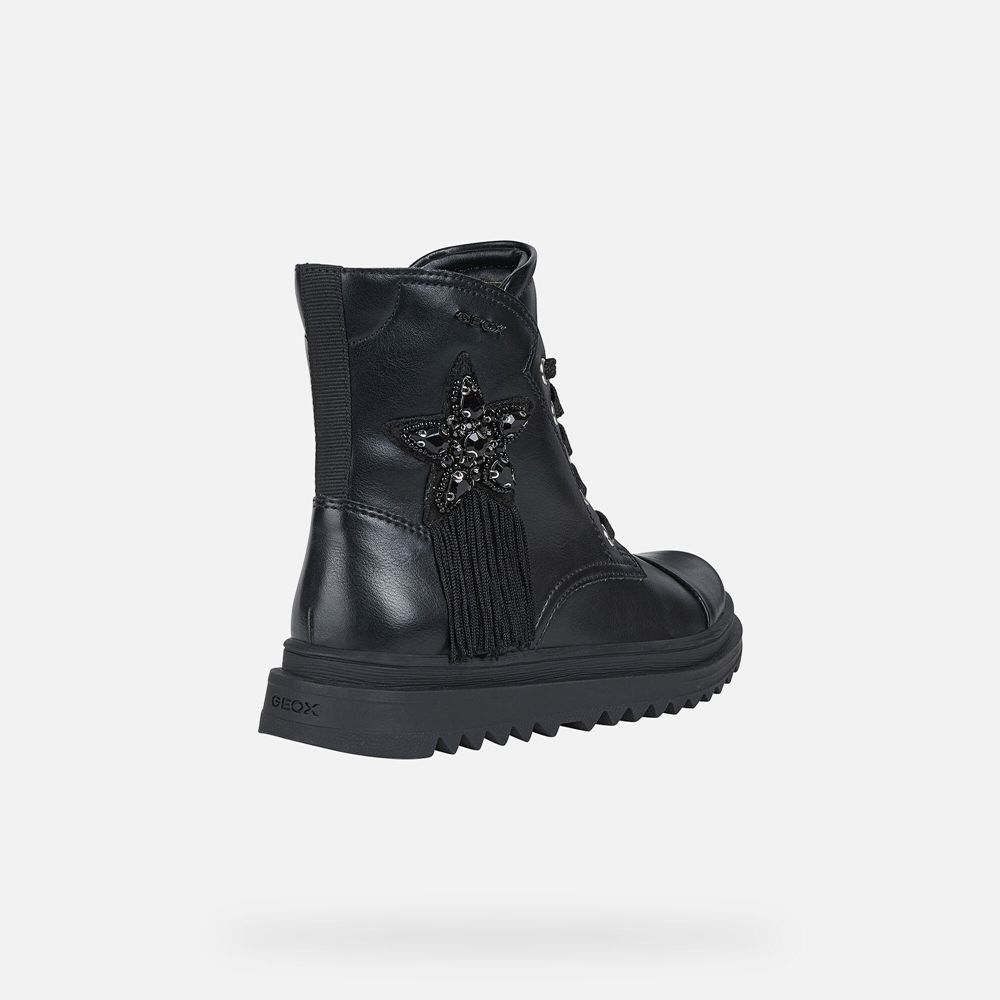 Botas Geox Menina Pretas - Gillyjaw - GVYMS9461